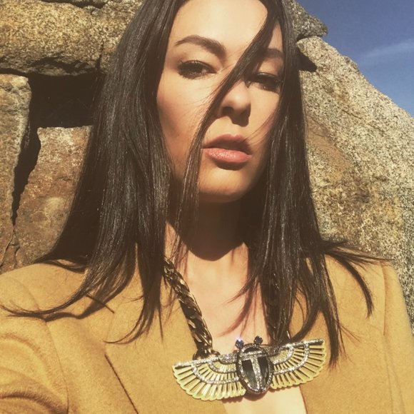 Lanvin Scarab Beetle necklace. - Picture 5 of 8